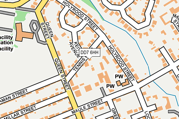 DD7 6HH map - OS OpenMap – Local (Ordnance Survey) DD7 6HH map - OS OpenMap – Local (Ordnance Survey)
