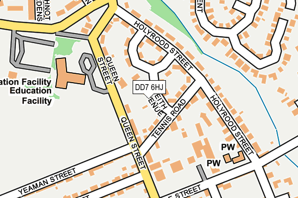 DD7 6HJ map - OS OpenMap – Local (Ordnance Survey) DD7 6HJ map - OS OpenMap – Local (Ordnance Survey)