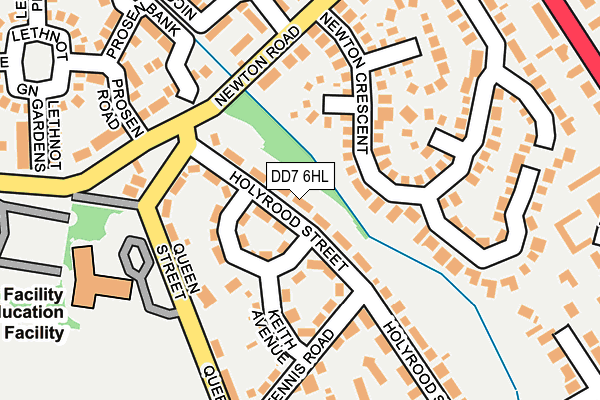 DD7 6HL map - OS OpenMap – Local (Ordnance Survey) DD7 6HL map - OS OpenMap – Local (Ordnance Survey)
