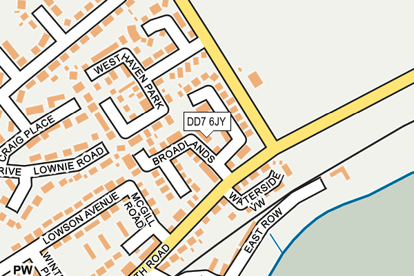 DD7 6JY map - OS OpenMap – Local (Ordnance Survey) DD7 6JY map - OS OpenMap – Local (Ordnance Survey)