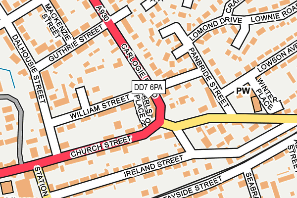 DD7 6PA map - OS OpenMap – Local (Ordnance Survey) DD7 6PA map - OS OpenMap – Local (Ordnance Survey)