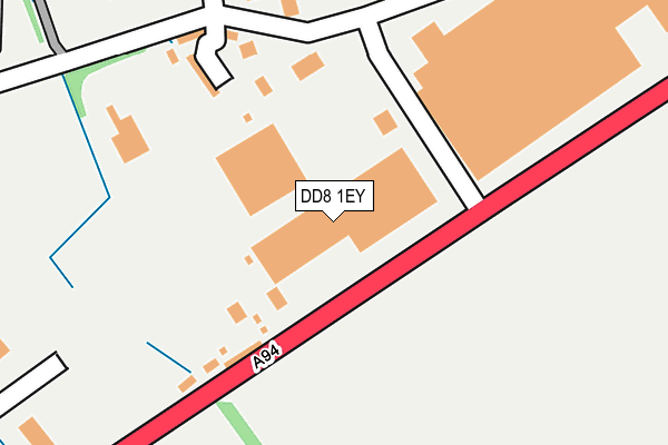 DD8 1EY map - OS OpenMap – Local (Ordnance Survey) DD8 1EY map - OS OpenMap – Local (Ordnance Survey)