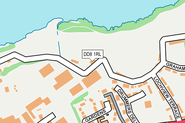 DD8 1RL map - OS OpenMap – Local (Ordnance Survey) DD8 1RL map - OS OpenMap – Local (Ordnance Survey)