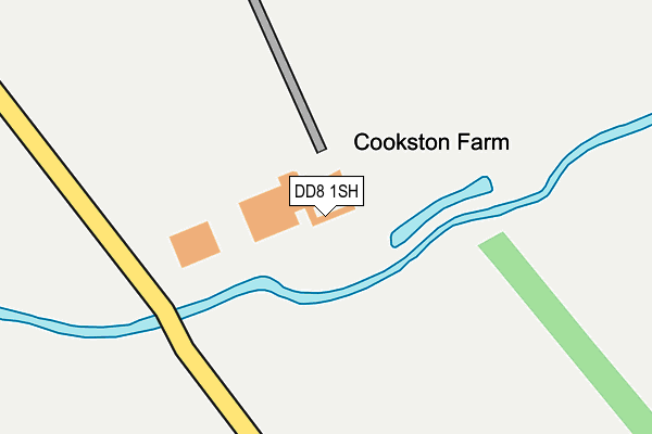 DD8 1SH map - OS OpenMap – Local (Ordnance Survey) DD8 1SH map - OS OpenMap – Local (Ordnance Survey)