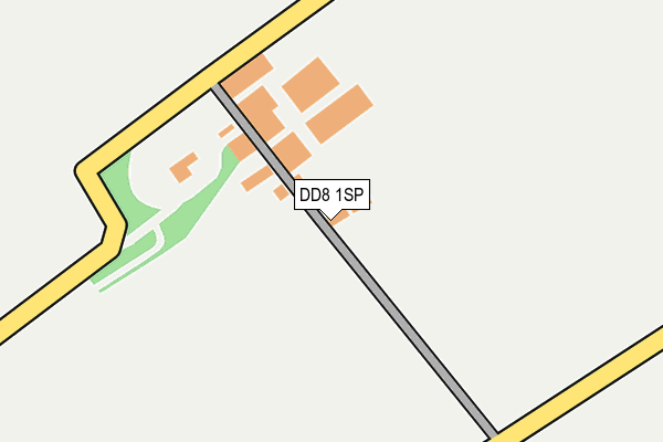 DD8 1SP map - OS OpenMap – Local (Ordnance Survey) DD8 1SP map - OS OpenMap – Local (Ordnance Survey)