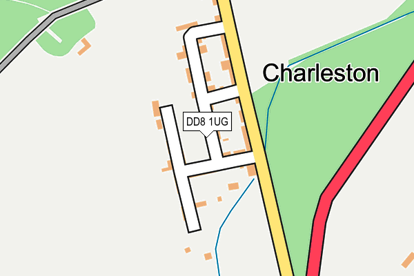 DD8 1UG map - OS OpenMap – Local (Ordnance Survey) DD8 1UG map - OS OpenMap – Local (Ordnance Survey)