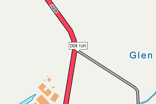 DD8 1UH map - OS OpenMap – Local (Ordnance Survey) DD8 1UH map - OS OpenMap – Local (Ordnance Survey)