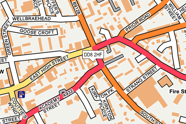 DD8 2HF map - OS OpenMap – Local (Ordnance Survey) DD8 2HF map - OS OpenMap – Local (Ordnance Survey)