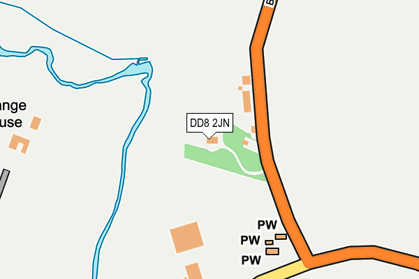 DD8 2JN map - OS OpenMap – Local (Ordnance Survey) DD8 2JN map - OS OpenMap – Local (Ordnance Survey)