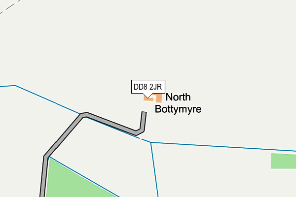 DD8 2JR map - OS OpenMap – Local (Ordnance Survey)