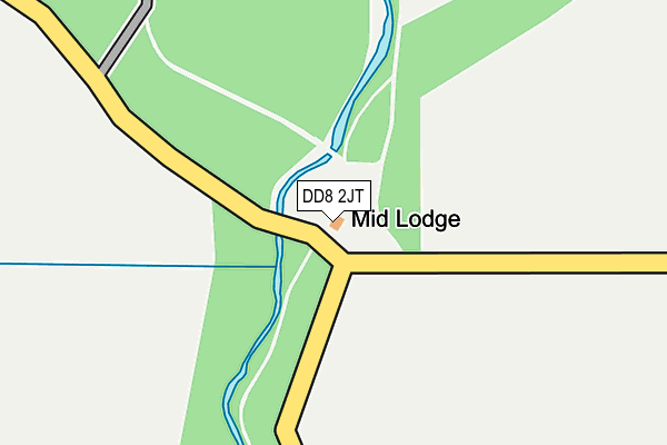DD8 2JT map - OS OpenMap – Local (Ordnance Survey) DD8 2JT map - OS OpenMap – Local (Ordnance Survey)