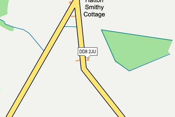 DD8 2JU map - OS OpenMap – Local (Ordnance Survey) DD8 2JU map - OS OpenMap – Local (Ordnance Survey)