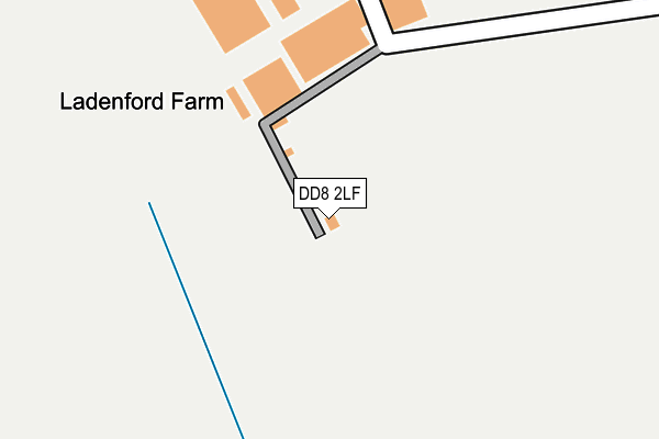 DD8 2LF map - OS OpenMap – Local (Ordnance Survey) DD8 2LF map - OS OpenMap – Local (Ordnance Survey)
