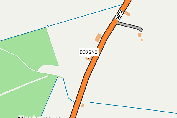 DD8 2NE map - OS OpenMap – Local (Ordnance Survey) DD8 2NE map - OS OpenMap – Local (Ordnance Survey)