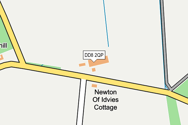 DD8 2QP map - OS OpenMap – Local (Ordnance Survey) DD8 2QP map - OS OpenMap – Local (Ordnance Survey)