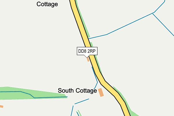 DD8 2RP map - OS OpenMap – Local (Ordnance Survey)