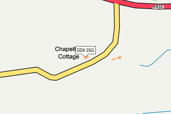 DD8 2SG map - OS OpenMap – Local (Ordnance Survey) DD8 2SG map - OS OpenMap – Local (Ordnance Survey)