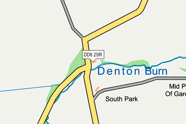 DD8 2SR map - OS OpenMap – Local (Ordnance Survey) DD8 2SR map - OS OpenMap – Local (Ordnance Survey)