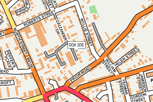 DD8 3DE map - OS OpenMap – Local (Ordnance Survey) DD8 3DE map - OS OpenMap – Local (Ordnance Survey)