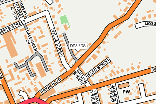 DD8 3DS map - OS OpenMap – Local (Ordnance Survey) DD8 3DS map - OS OpenMap – Local (Ordnance Survey)