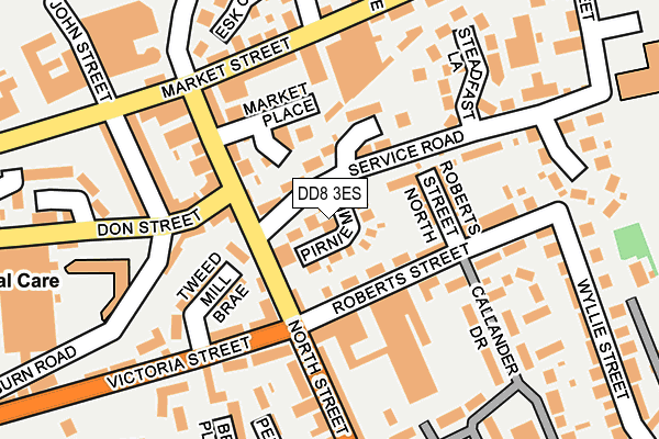 DD8 3ES map - OS OpenMap – Local (Ordnance Survey) DD8 3ES map - OS OpenMap – Local (Ordnance Survey)