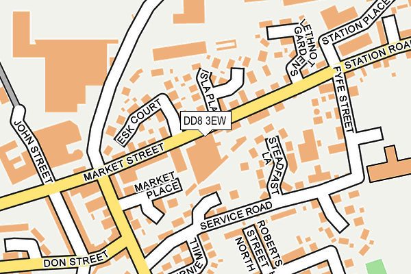 DD8 3EW map - OS OpenMap – Local (Ordnance Survey) DD8 3EW map - OS OpenMap – Local (Ordnance Survey)