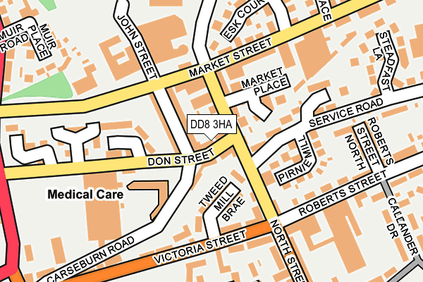 DD8 3HA map - OS OpenMap – Local (Ordnance Survey) DD8 3HA map - OS OpenMap – Local (Ordnance Survey)
