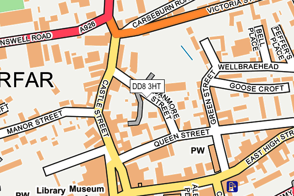 DD8 3HT map - OS OpenMap – Local (Ordnance Survey) DD8 3HT map - OS OpenMap – Local (Ordnance Survey)