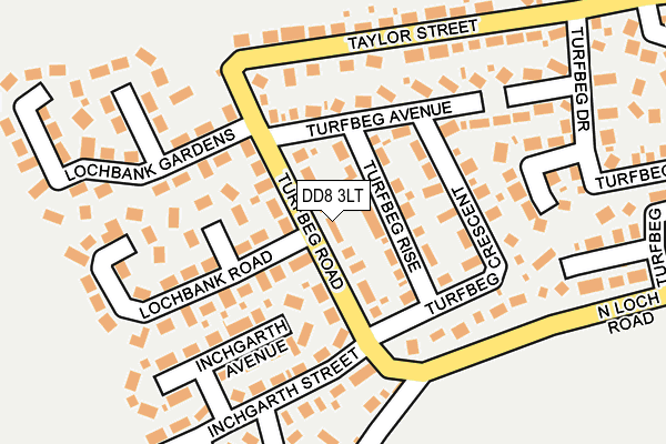 DD8 3LT map - OS OpenMap – Local (Ordnance Survey) DD8 3LT map - OS OpenMap – Local (Ordnance Survey)