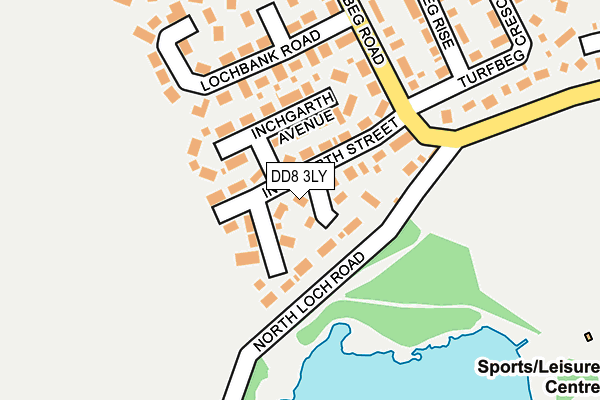 DD8 3LY map - OS OpenMap – Local (Ordnance Survey) DD8 3LY map - OS OpenMap – Local (Ordnance Survey)