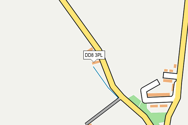 DD8 3PL map - OS OpenMap – Local (Ordnance Survey) DD8 3PL map - OS OpenMap – Local (Ordnance Survey)