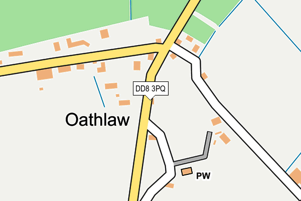 DD8 3PQ map - OS OpenMap – Local (Ordnance Survey) DD8 3PQ map - OS OpenMap – Local (Ordnance Survey)