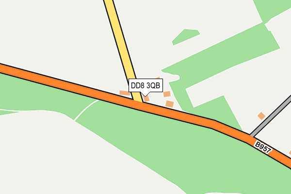 DD8 3QB map - OS OpenMap – Local (Ordnance Survey) DD8 3QB map - OS OpenMap – Local (Ordnance Survey)