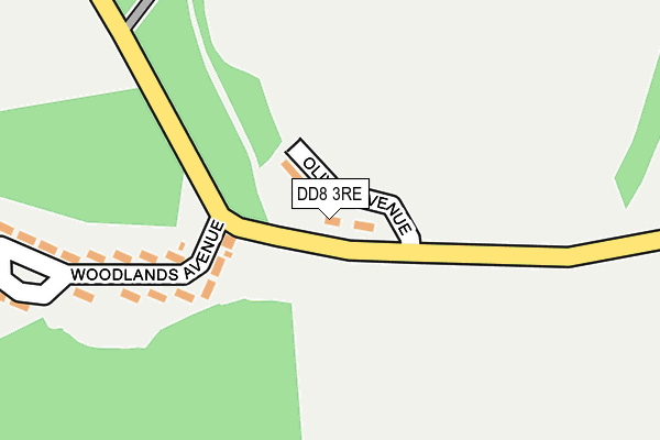 DD8 3RE map - OS OpenMap – Local (Ordnance Survey) DD8 3RE map - OS OpenMap – Local (Ordnance Survey)