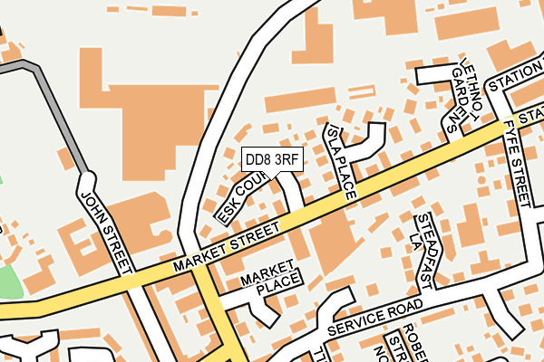 DD8 3RF map - OS OpenMap – Local (Ordnance Survey) DD8 3RF map - OS OpenMap – Local (Ordnance Survey)