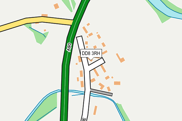 DD8 3RH map - OS OpenMap – Local (Ordnance Survey) DD8 3RH map - OS OpenMap – Local (Ordnance Survey)