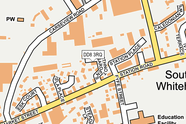 DD8 3RQ map - OS OpenMap – Local (Ordnance Survey) DD8 3RQ map - OS OpenMap – Local (Ordnance Survey)