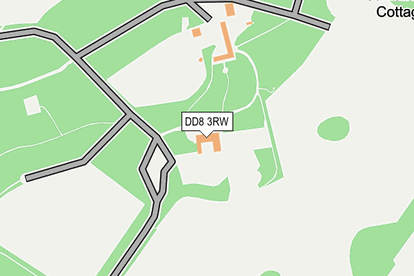 DD8 3RW map - OS OpenMap – Local (Ordnance Survey) DD8 3RW map - OS OpenMap – Local (Ordnance Survey)