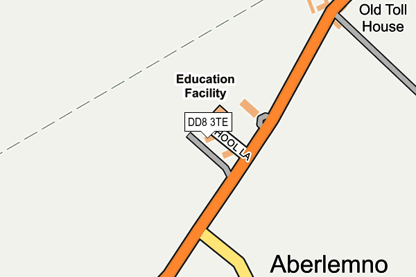 DD8 3TE map - OS OpenMap – Local (Ordnance Survey) DD8 3TE map - OS OpenMap – Local (Ordnance Survey)