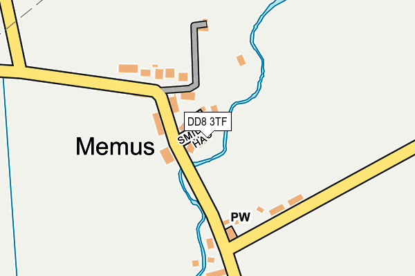 DD8 3TF map - OS OpenMap – Local (Ordnance Survey) DD8 3TF map - OS OpenMap – Local (Ordnance Survey)