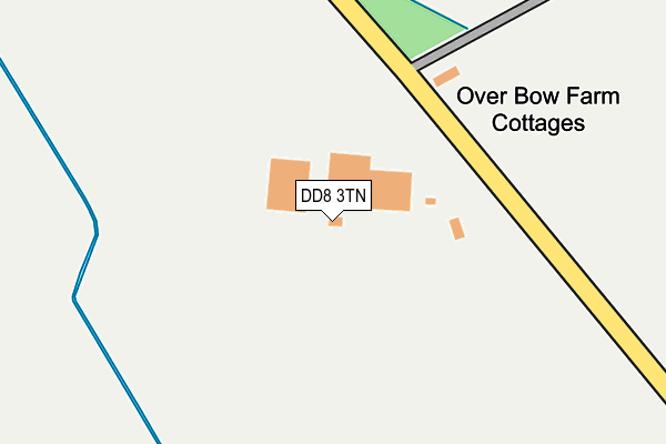 DD8 3TN map - OS OpenMap – Local (Ordnance Survey) DD8 3TN map - OS OpenMap – Local (Ordnance Survey)