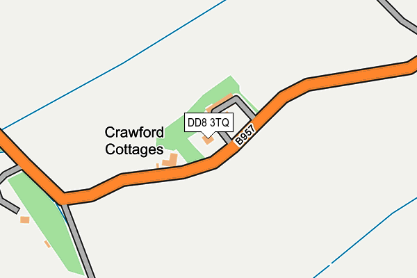 DD8 3TQ map - OS OpenMap – Local (Ordnance Survey) DD8 3TQ map - OS OpenMap – Local (Ordnance Survey)