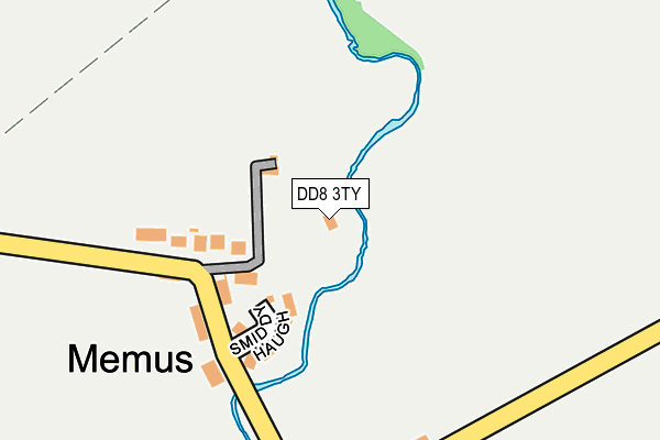 DD8 3TY map - OS OpenMap – Local (Ordnance Survey) DD8 3TY map - OS OpenMap – Local (Ordnance Survey)