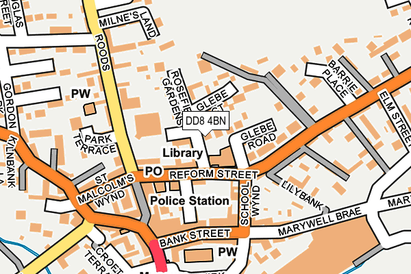 DD8 4BN map - OS OpenMap – Local (Ordnance Survey)