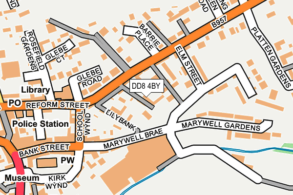 DD8 4BY map - OS OpenMap – Local (Ordnance Survey) DD8 4BY map - OS OpenMap – Local (Ordnance Survey)