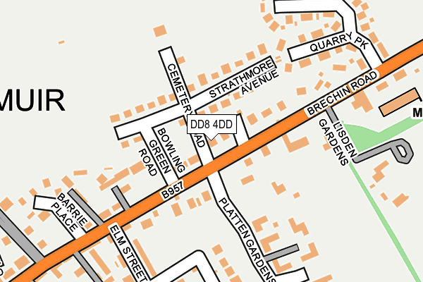 DD8 4DD map - OS OpenMap – Local (Ordnance Survey) DD8 4DD map - OS OpenMap – Local (Ordnance Survey)