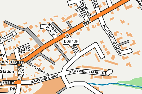 DD8 4DF map - OS OpenMap – Local (Ordnance Survey) DD8 4DF map - OS OpenMap – Local (Ordnance Survey)