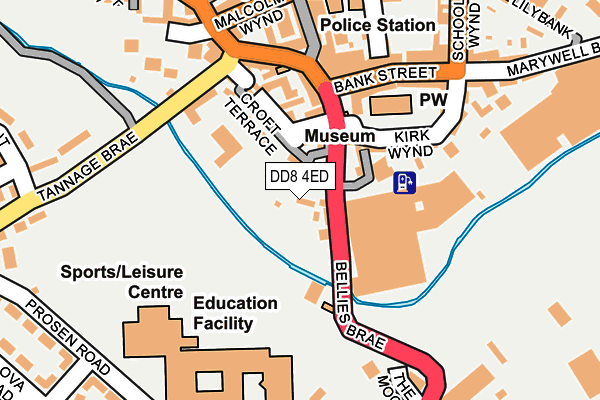 DD8 4ED map - OS OpenMap – Local (Ordnance Survey) DD8 4ED map - OS OpenMap – Local (Ordnance Survey)