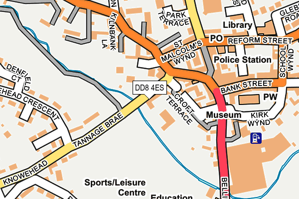 DD8 4ES map - OS OpenMap – Local (Ordnance Survey) DD8 4ES map - OS OpenMap – Local (Ordnance Survey)