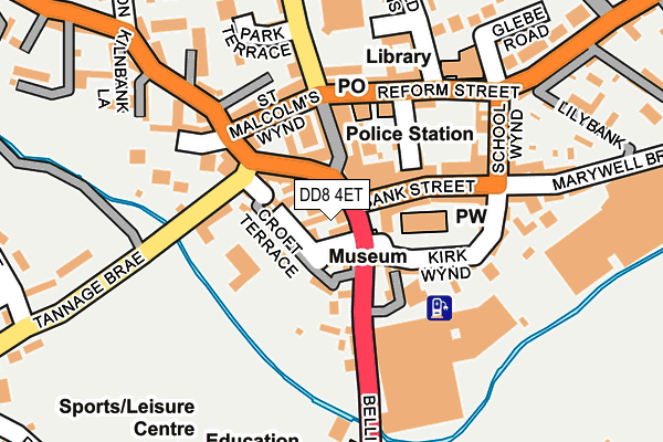 DD8 4ET map - OS OpenMap – Local (Ordnance Survey) DD8 4ET map - OS OpenMap – Local (Ordnance Survey)